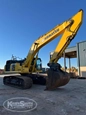 Used Excavator in yard